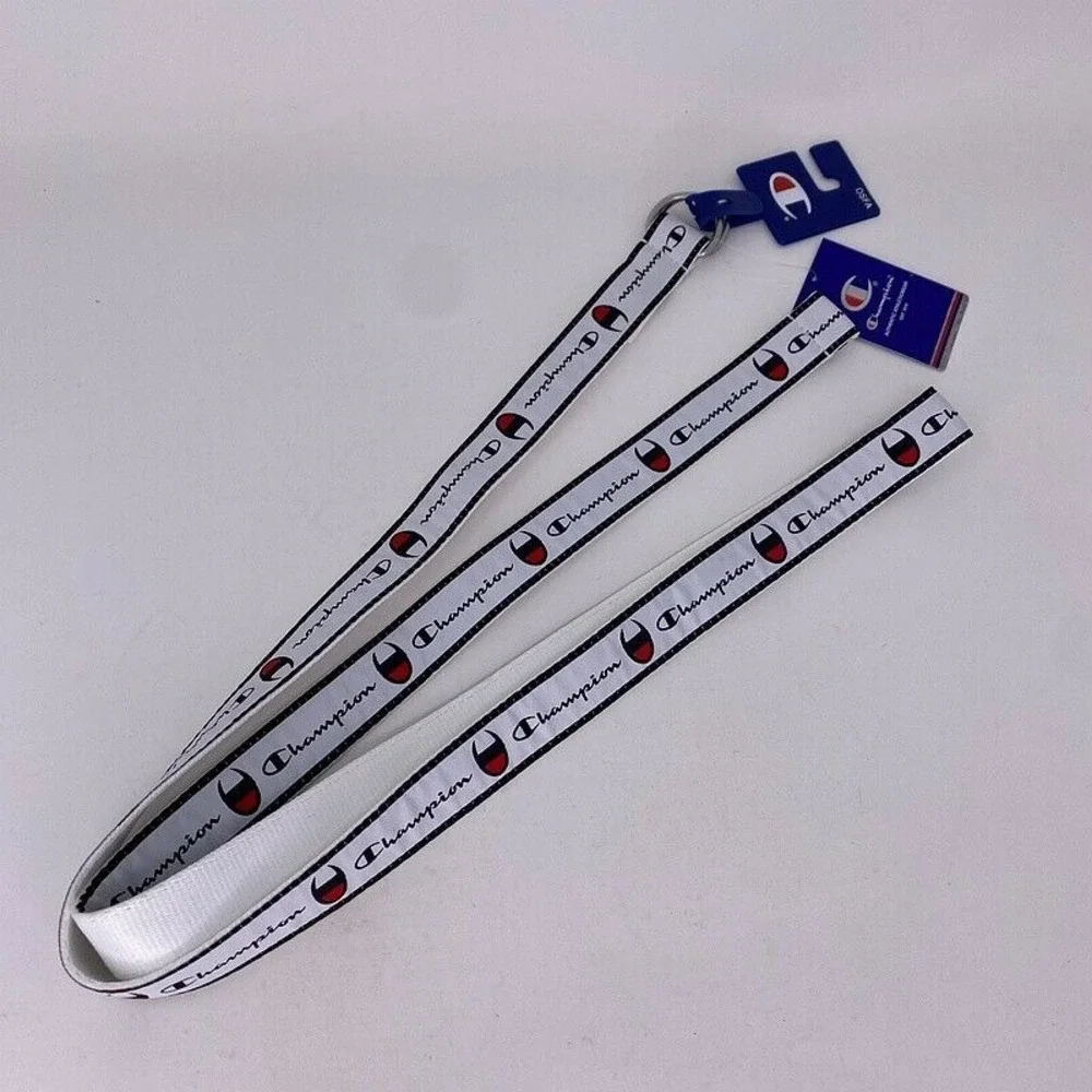 NWT CHAMPION White Cadet D‎ Ring Belt OSFA Unisex 59